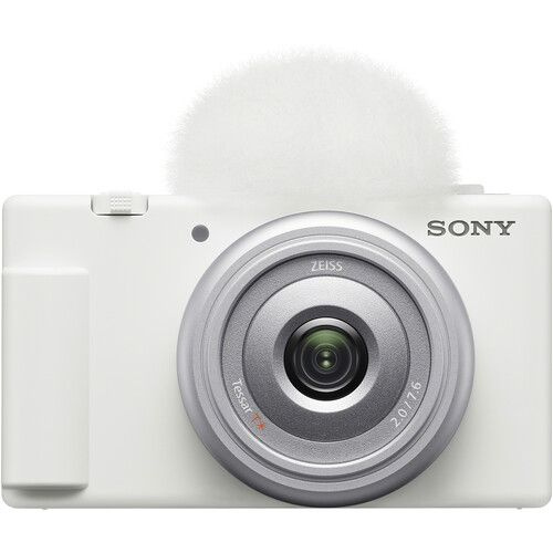 Sony Компактный фотоаппарат SONY   ZV 1 F   WHITE, белый #1