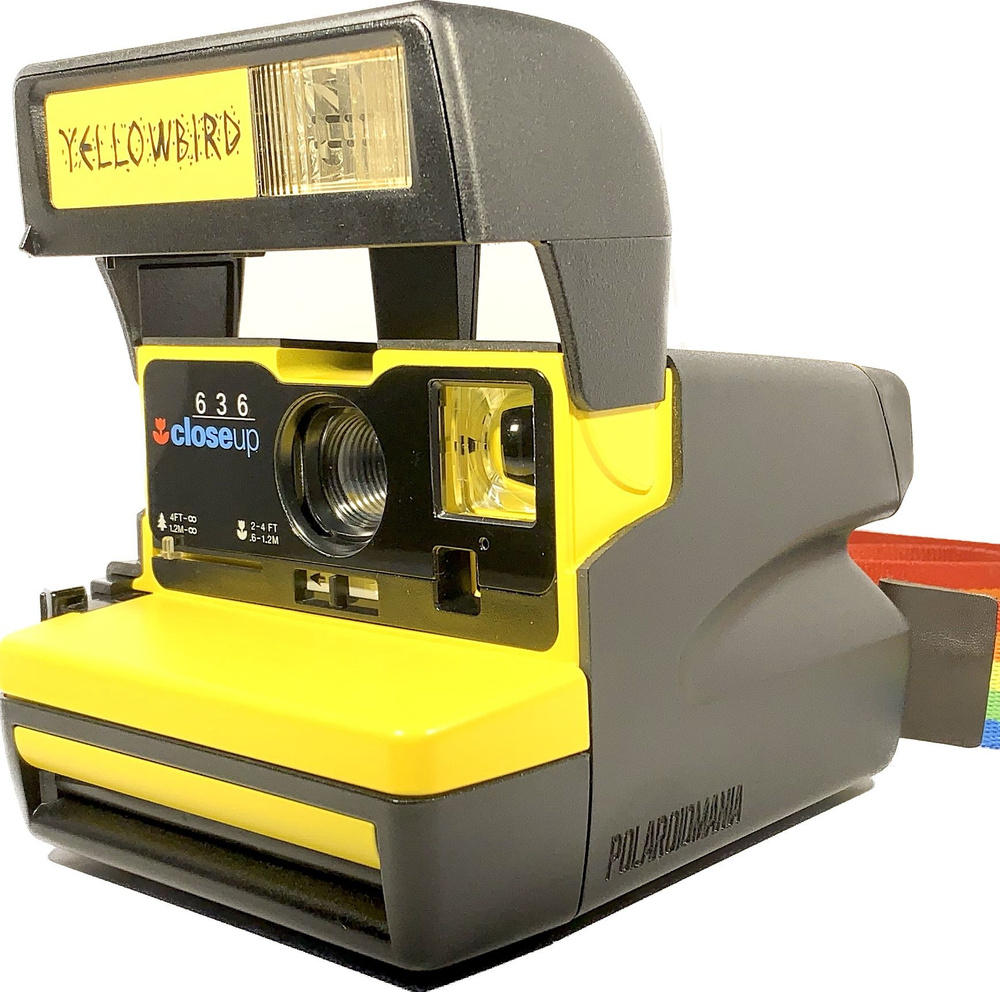 Фотоаппарат поларойд Polaroid 636 Yellowbird Yellow (UK 1993) #1