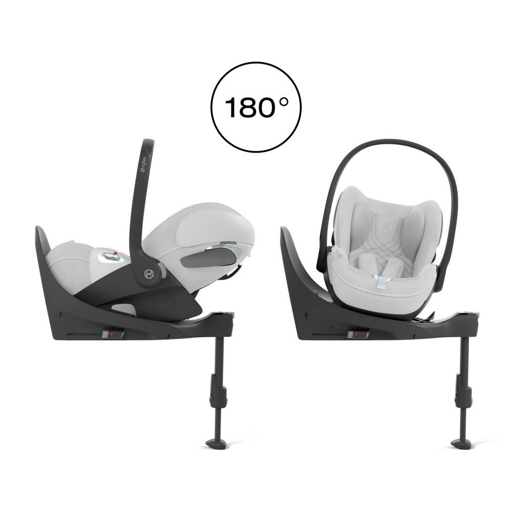 Автокресло Cybex Cloud T i-Size c базой IsoFix (Platinum White Plus) #1