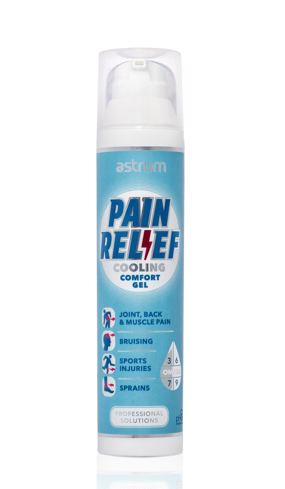 Обезболивающий охлаждающий комфорт-гель ASTRUM PAIN RELIEF, 94 ГР  #1