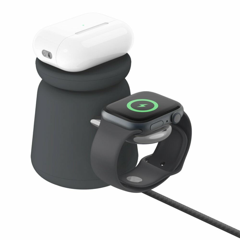 Беспроводное зарядное устройство Belkin BoostCharge Pro 2-in-1 Wireless Charging Dock with MagSafe 15W #1