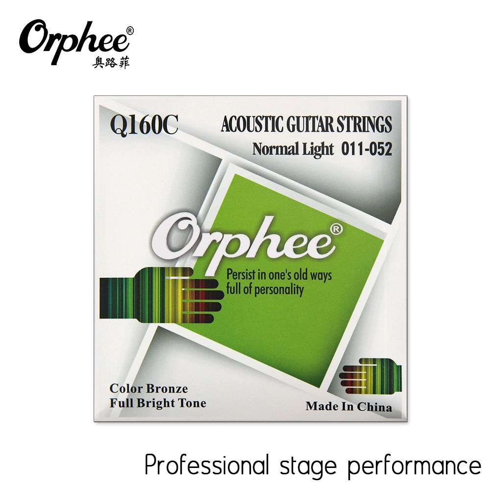 Струны для акустической гитары ORPHEE Q160C #1