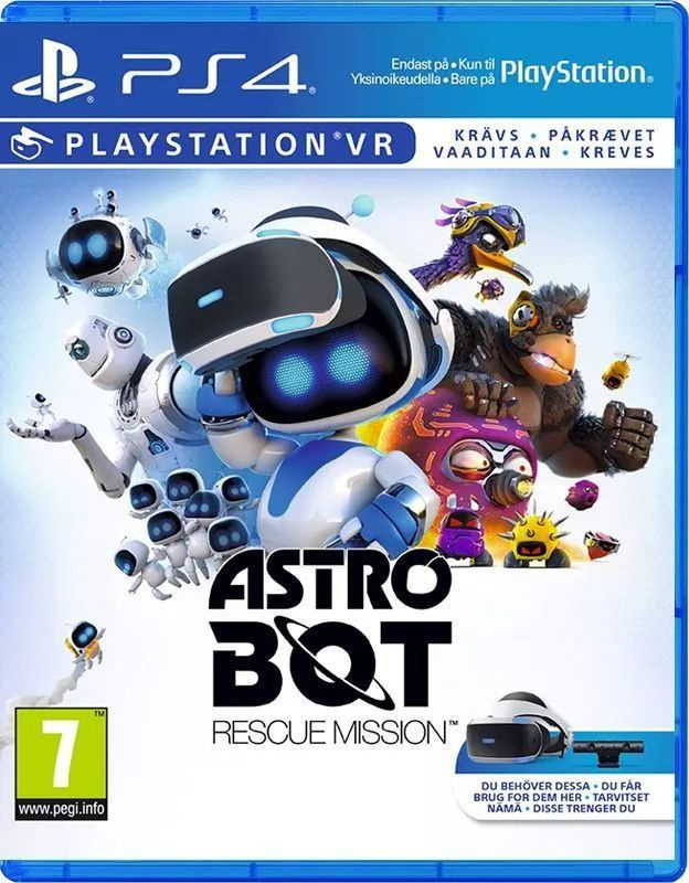 Игра Astro Bot Rescue Mission PSVR (Русская версия) для PlayStation 4 #1