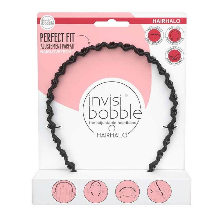 Invisibobble Hairhalo True Dark Sparkle Ободок Hairhalo True Dark Sparkle #1