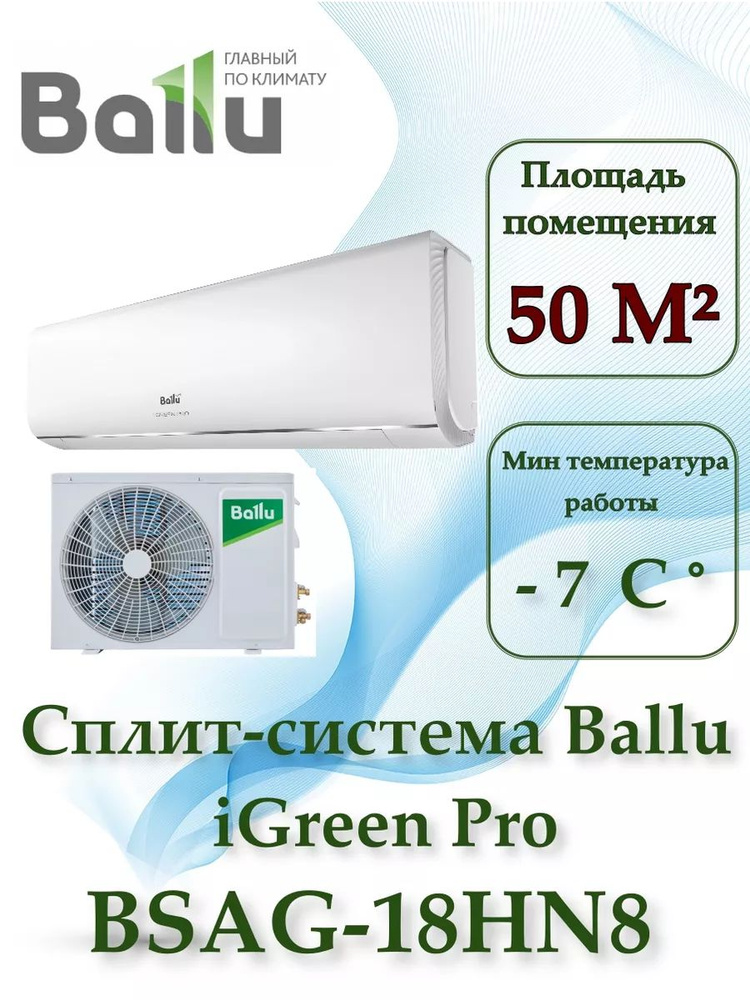 Сплит-система Ballu BSAG-18HN8 комплект #1