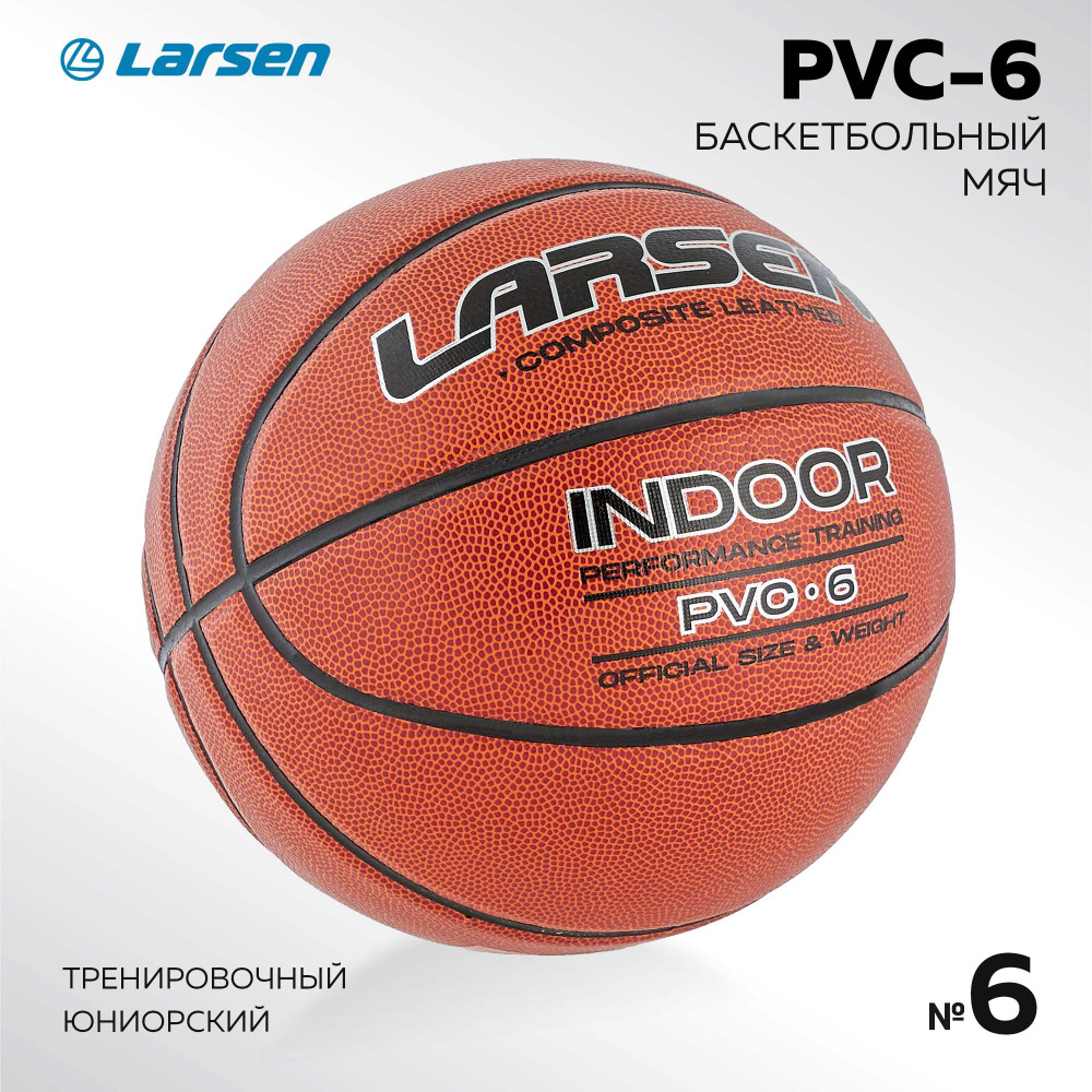 Мяч баскетбольный Larsen PVC-6 (ECE) #1