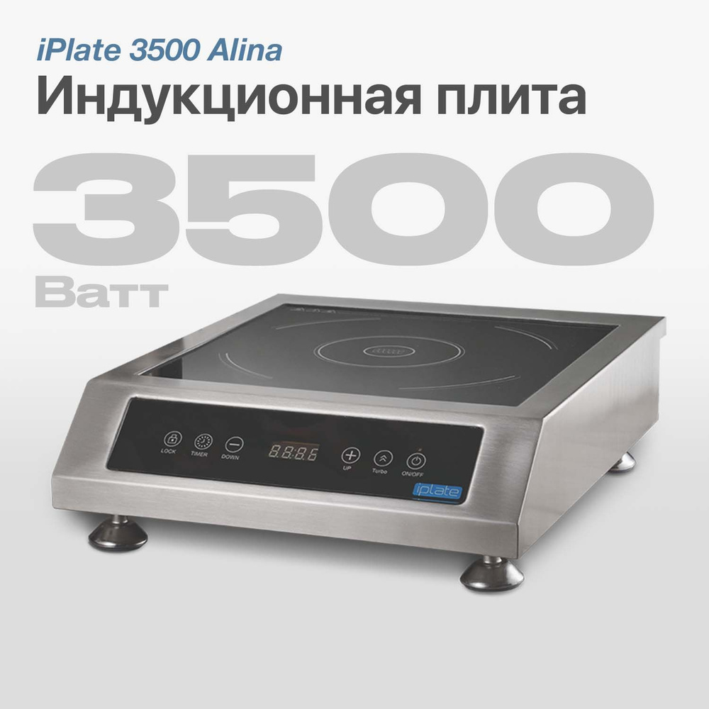 Индукционная плита iPlate Alina 3500 Ватт (без импульса) #1