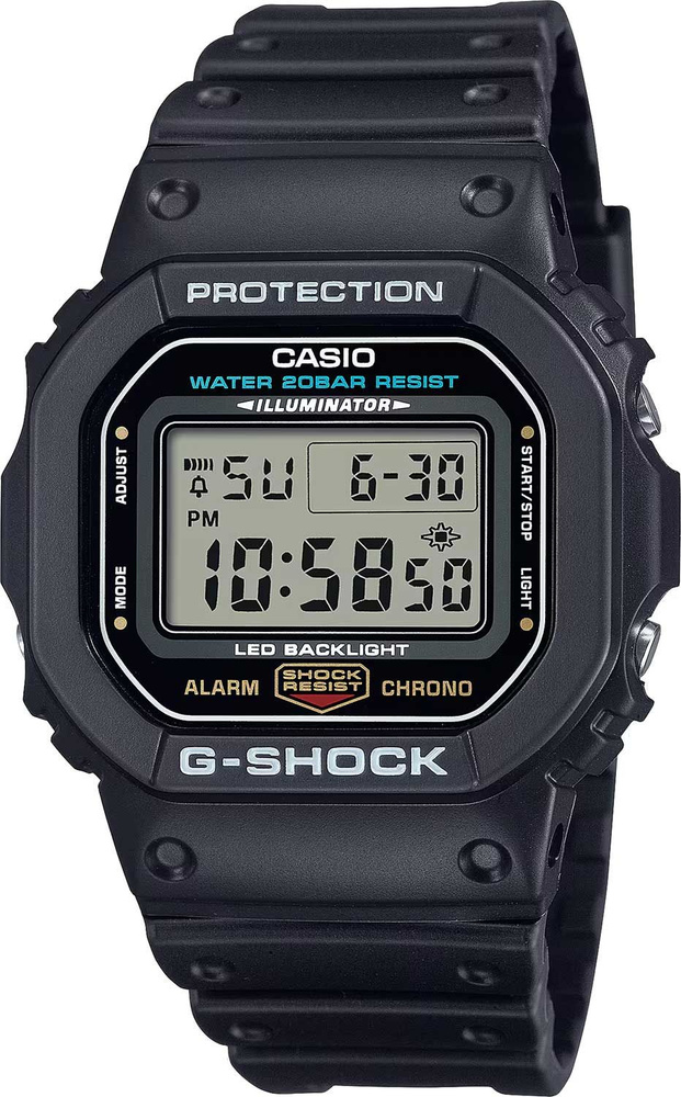Спортивные часы Casio G-SHOCK DW-5600UE-1 #1