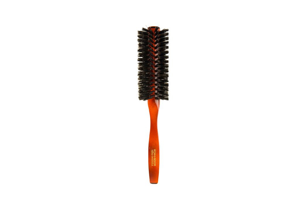 Брашинг для волос KOH-I-NOOR Spazzola Setolata Full Round with natural bristles d 4 x 21 cm  #1