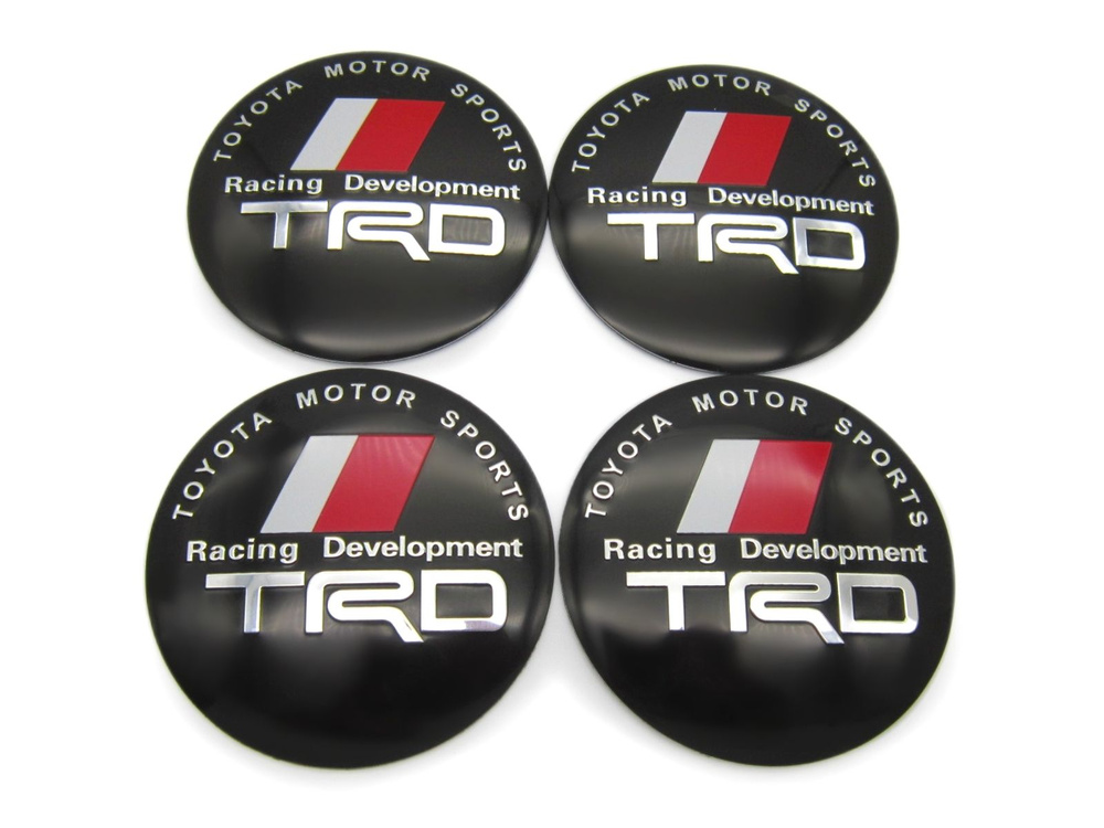 Наклейки на колесные диски TRD Racing Development D-65 mm #1