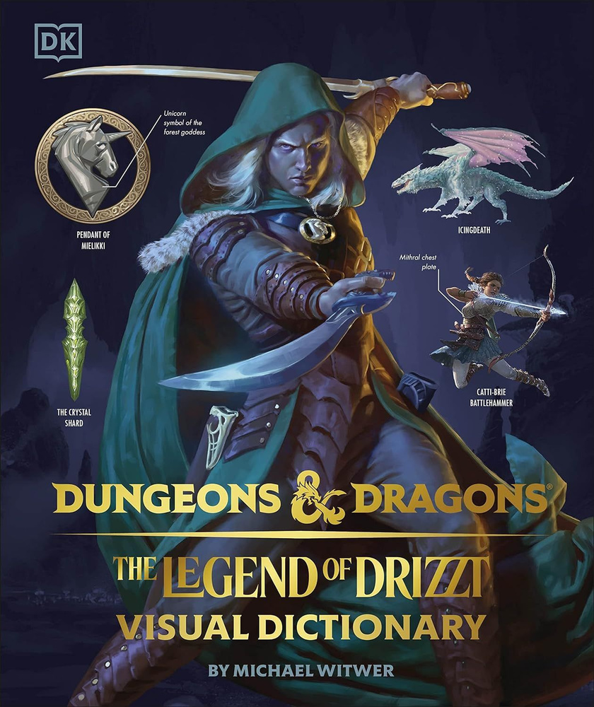 Dungeons & Dragons The Legend of Drizzt Visual Dictionary. Dungeons & Dragons. Легенда о Дризте. Визуальный #1