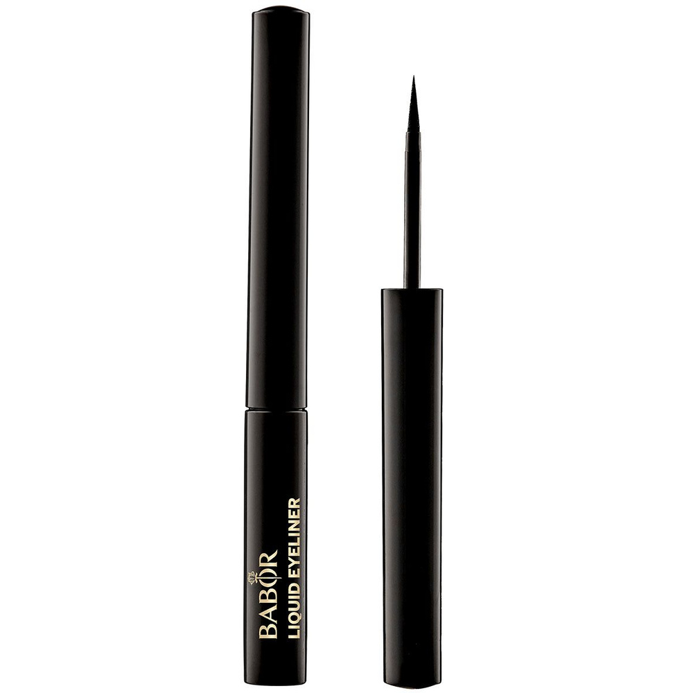 Жидкая подводка для глаз, тон чёрный BABOR Liquid Eyeliner Deep Black #1