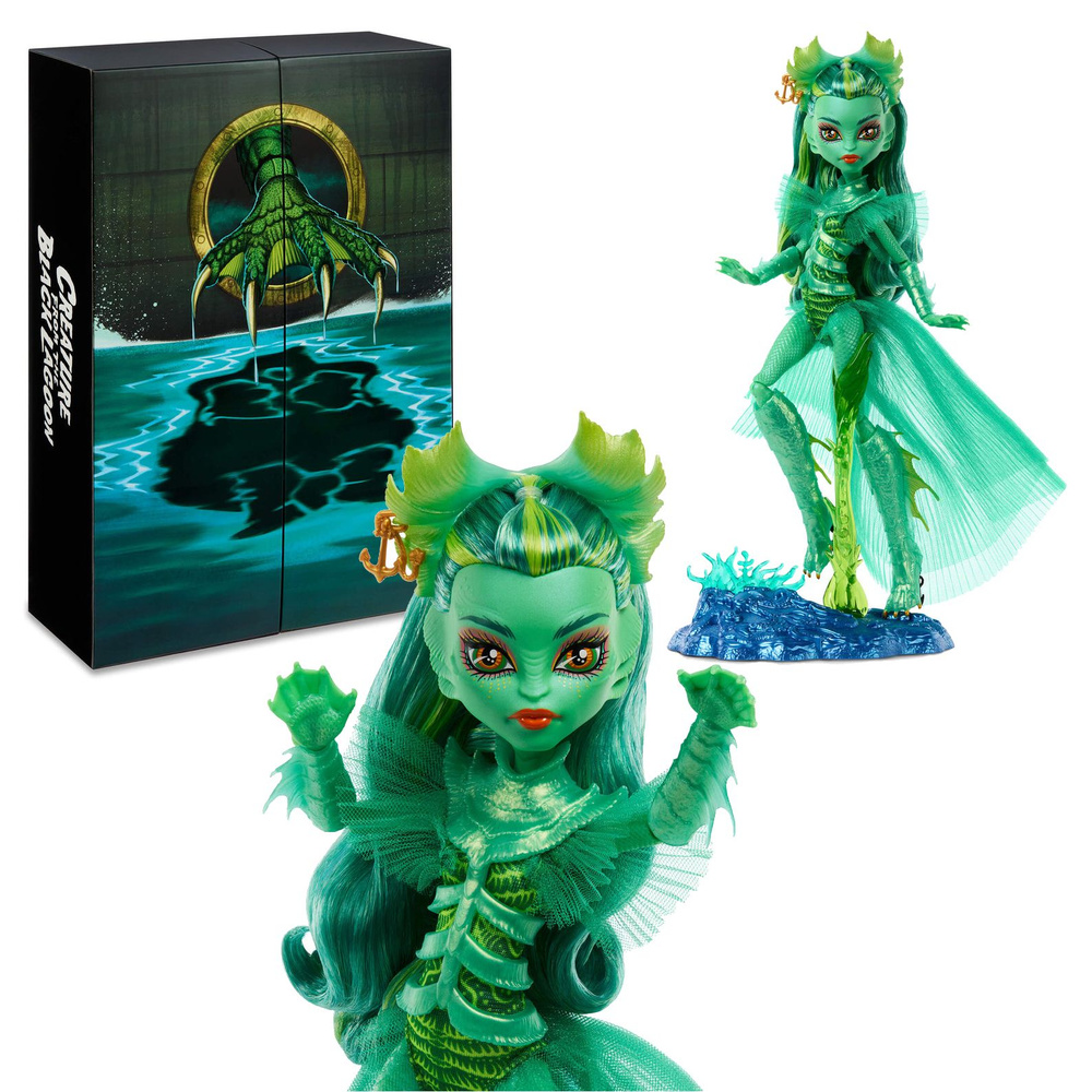 Кукла Монстер Хай Скаллектор Тварь из Черной Лагуны Monster High Skullector Creature From The Black Lagoon #1