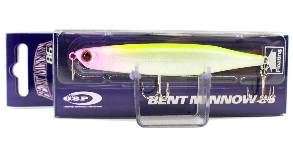 Воблер O.S.P Bent Minnow 86F (5,9гр.) #P-74 #1