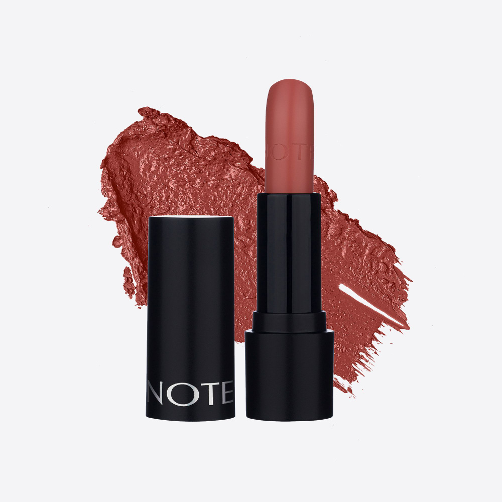 NOTE Помада для губ кремовая DEEP IMPACT LIPSTICK (02 Optimistic Rose) #1