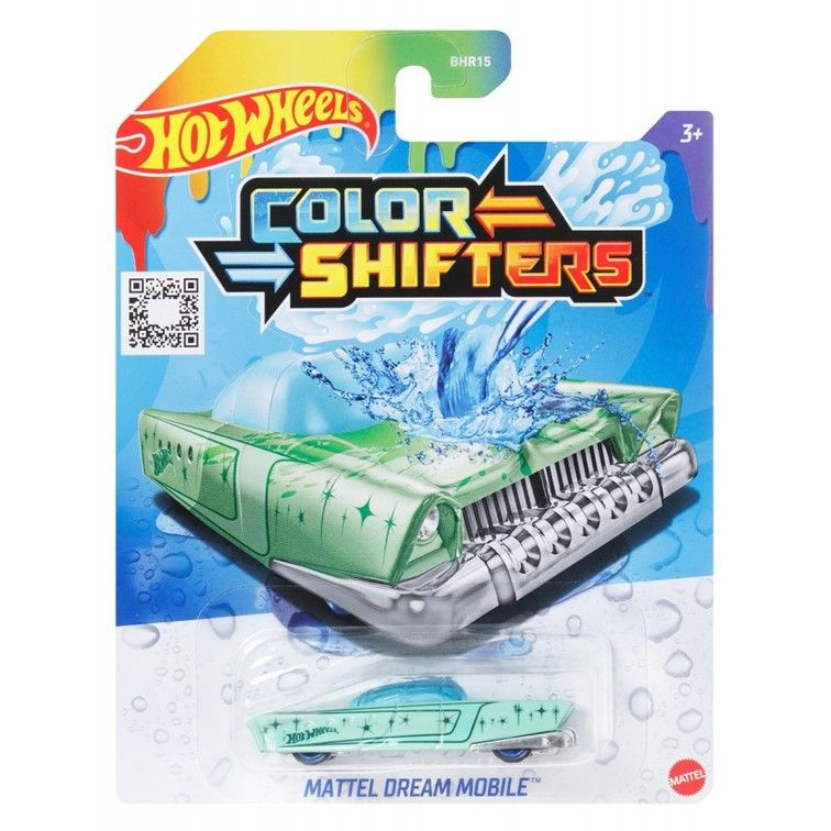 HXH09 Машинка металлическая игрушка Hot Wheels Color Shifters коллекционная модель меняющая цвет Mattel #1