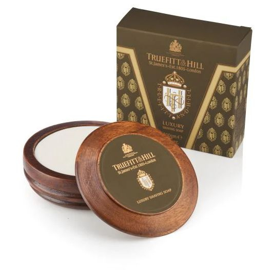 Truefitt & Hill Люкс-мыло для бритья Luxury Shaving Soap in wooden bowl 99г #1