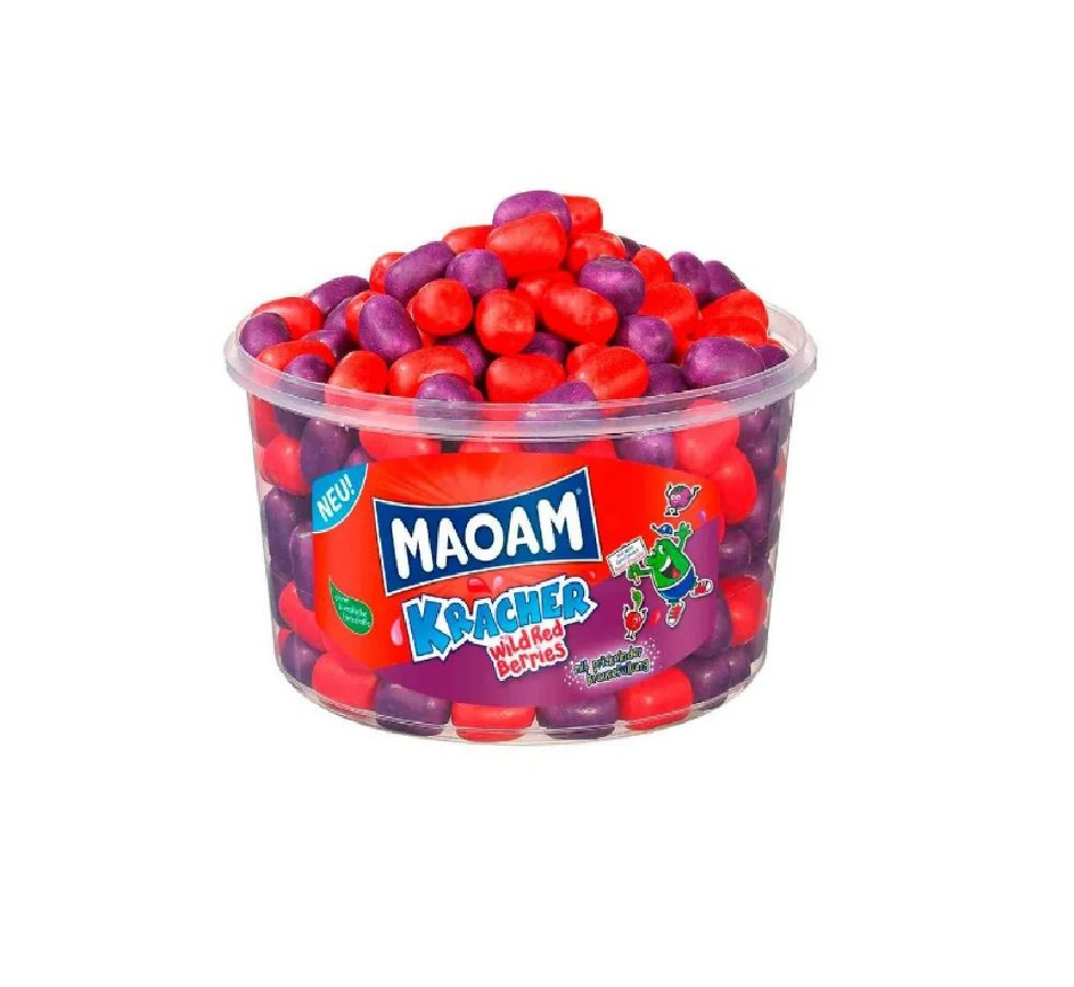 Жевательные конфеты Haribo Maoam Kracher Wild Berries, 1200 гр #1