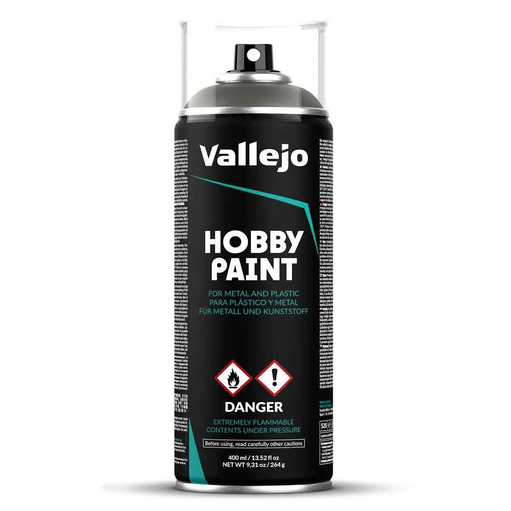 Аэрозольная грунтовка Vallejo серии Aerosol - German Field Grey 28006 (400 мл)  #1