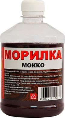 Морилка глубокого проникновения ВЕРШИНА глянцевая 0,5 л мокко  #1