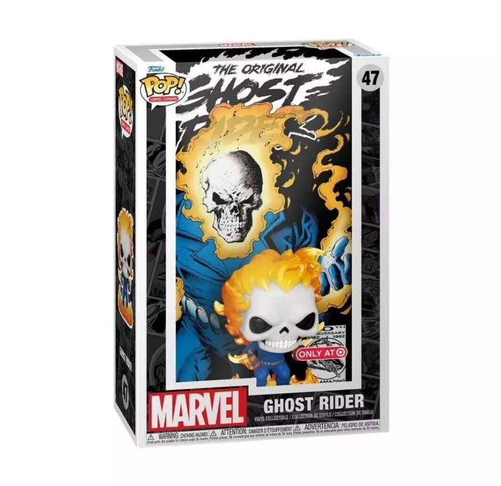 Фигурка Funko Pop! Marvel: The Original Ghost Rider Comic Cover (Фанко Поп Призрачный Гонщик из комиксов #1