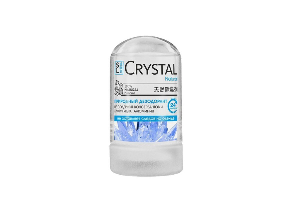 Минеральный дезодорант для тела Secrets Lan, CRYSTAL Deodorant Stick 60 мл  #1