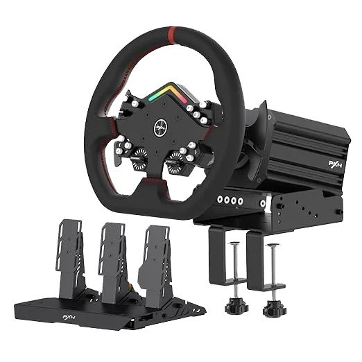 Игровой руль с прямым приводом и педалями PXN V12 Lite Bundle Gaming Racing Wheel  #1