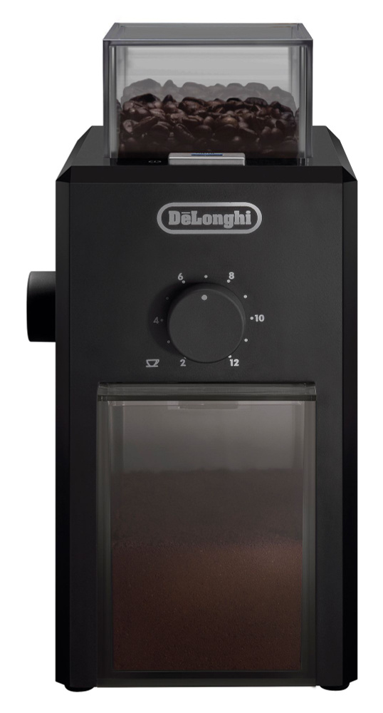 Кофемолка электрическая Delonghi 110Вт 120гр черный, KG79 #1