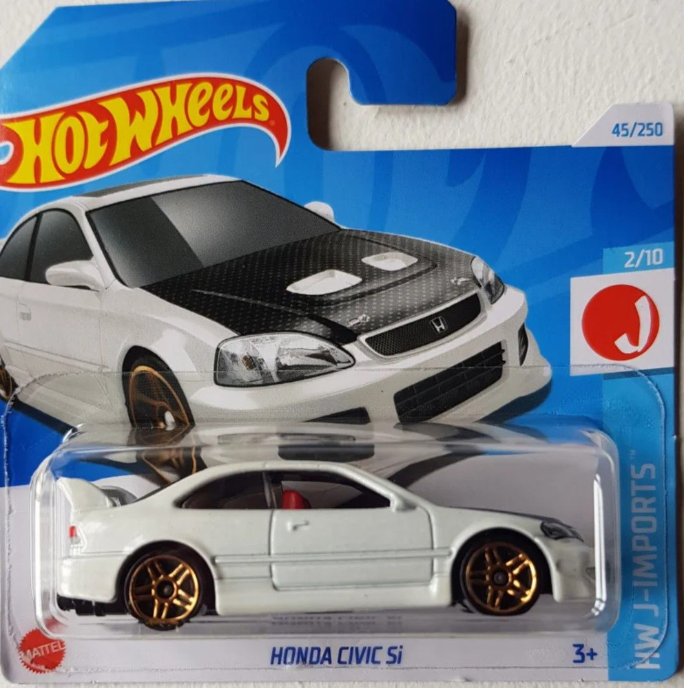 Машинка Хотвилс игрушка коллекционная Hot WheelsHonda Civic Si 5785_HTD07  #1