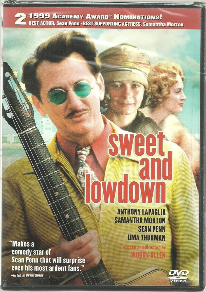 Sweet and Lowdown / Сладкий и гадкий (реж. Вуди Аллен) (БЕЗ РУССКОГО ЯЗЫКА, американ. диск R1) DVD  #1