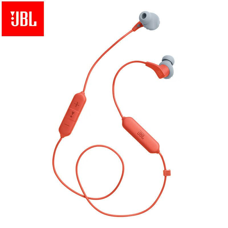 JBL Наушники беспроводные с микрофоном, USB, красный #1