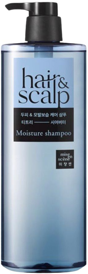 Mise En Scene Увлажняющий шампунь для волос и кожи головы с аргановым маслом Hair & Scalp Moisture Shampoo, #1