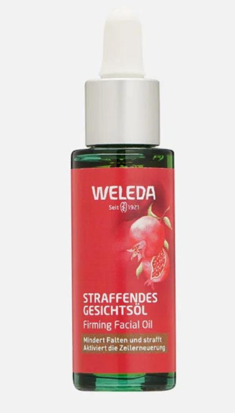 УКРЕПЛЯЮЩЕЕ МАСЛО - ЛИФТИНГ ДЛЯ ЛИЦА WELEDA pomegranate firming facial oil 30 мл, Швейцария  #1