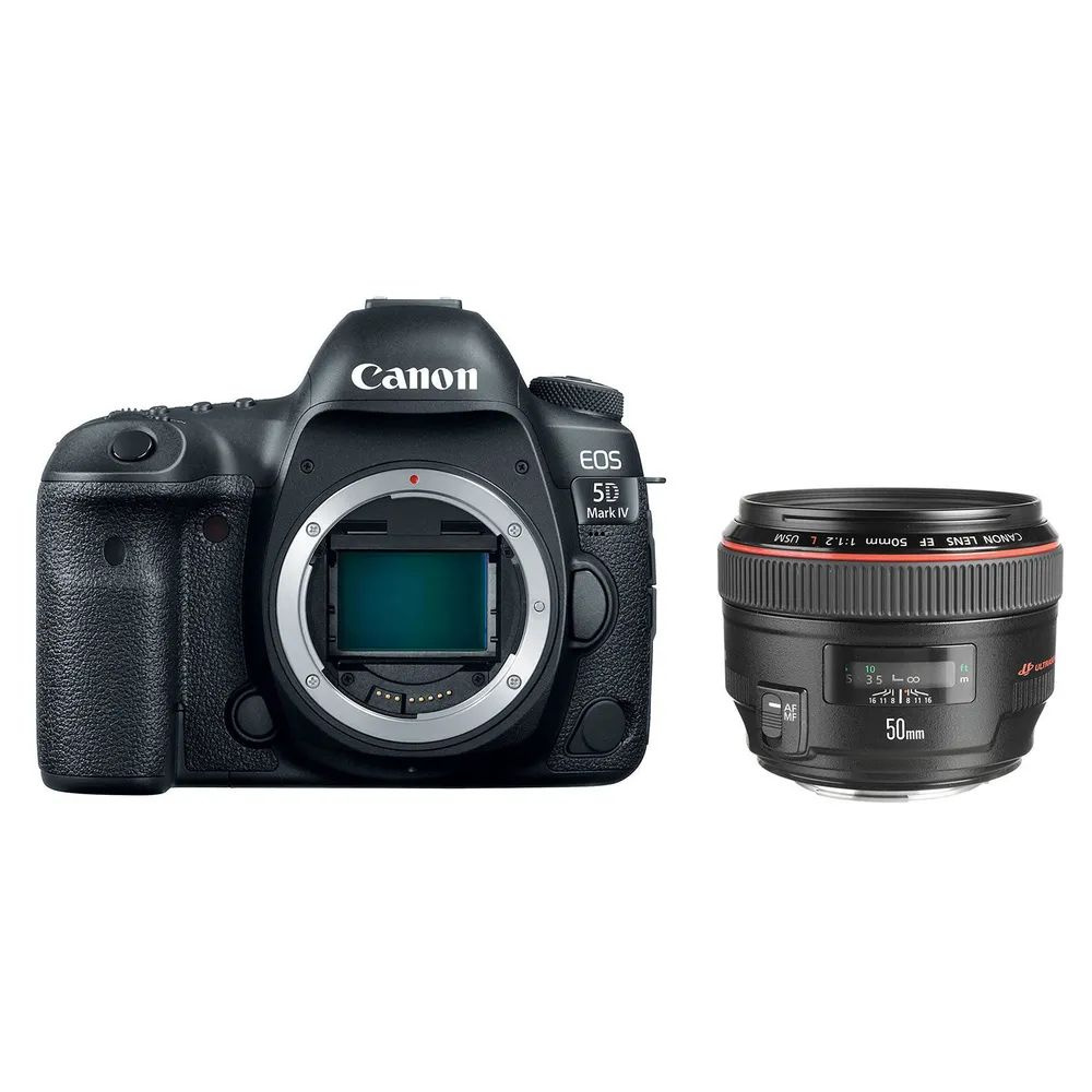 Фотоаппарат Canon EOS 5D mark IV Kit EF 50mm f/1.4 USM ,черный #1