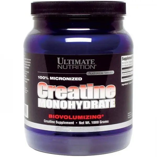 Ultimate Nutrition Креатин моногидрат, creatine monohydrate, спортивное питание, для набора мышечной #1