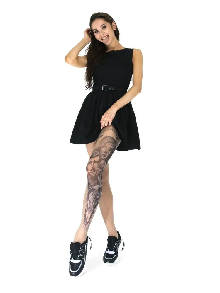 Колготки Stop Tattoo, 40 ден, 1 шт #1