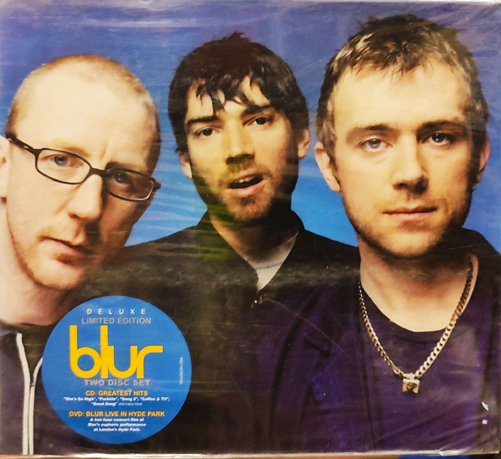 Blur - Greatest Hits. CD + DVD. Коллекционное издание #1