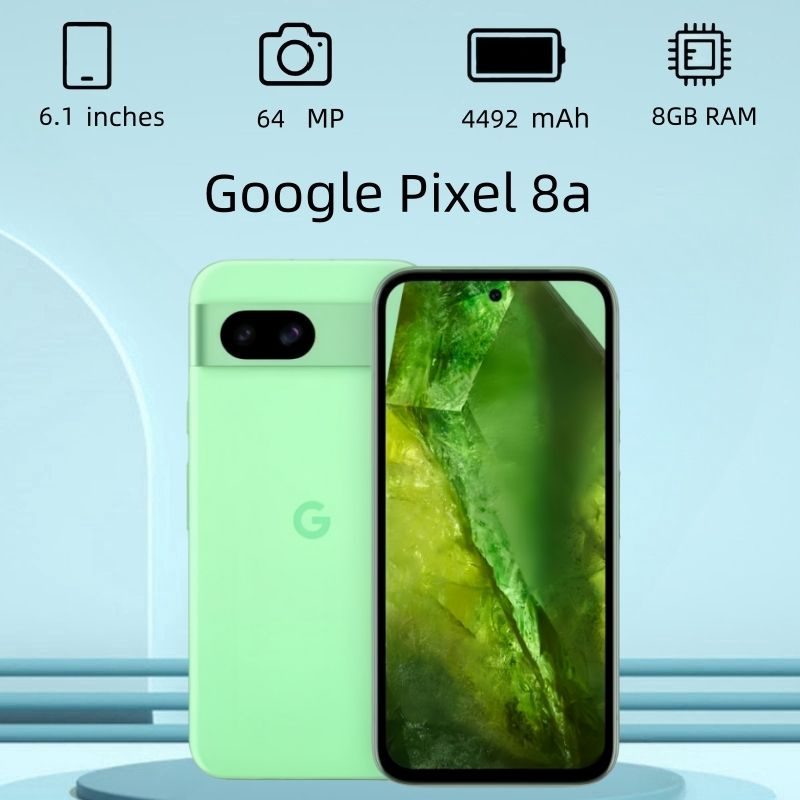 Google Смартфон Pixel 8a USA 8/256 ГБ, зеленый #1