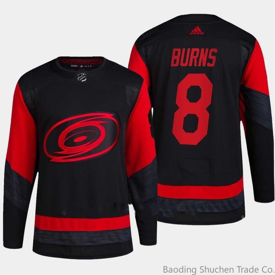 NHL джерси хоккейная Каролина Харрикейнз Carolina Hurricanes Jersey 8 Brent Burns  #1