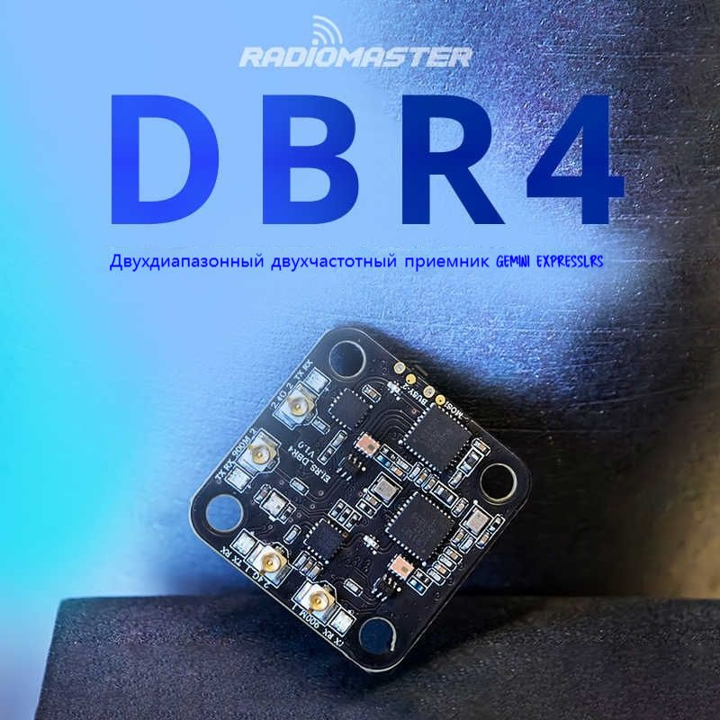 Двухдиапазонный двухканальный приемник RadioMaster DBR4 Gemini ...