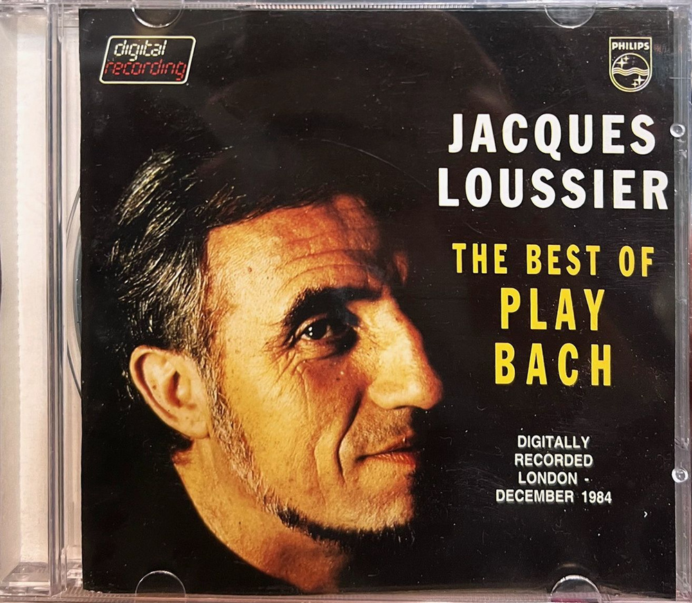 Альбом Jacques Loussier - The Best Of Play Bach, 2004, Ukr, CD #1