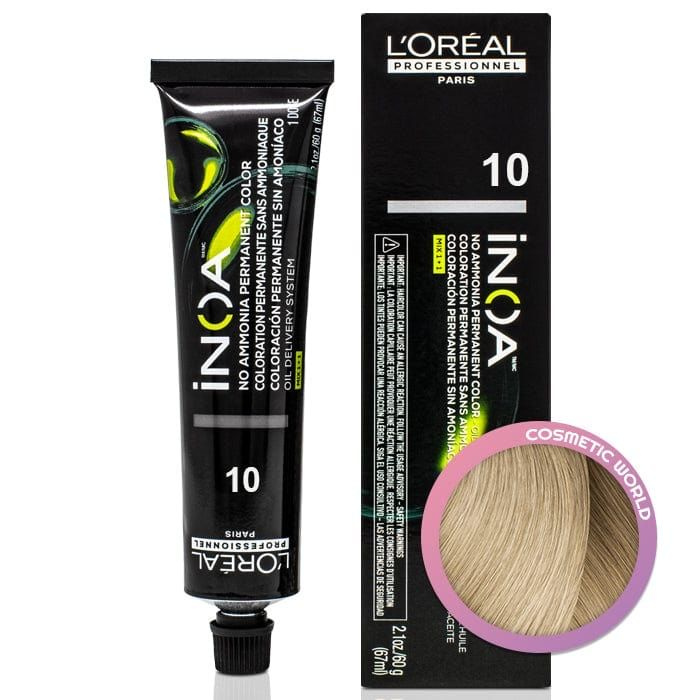 Loreal Inoa Краска 10 Fundamental 60мл #1