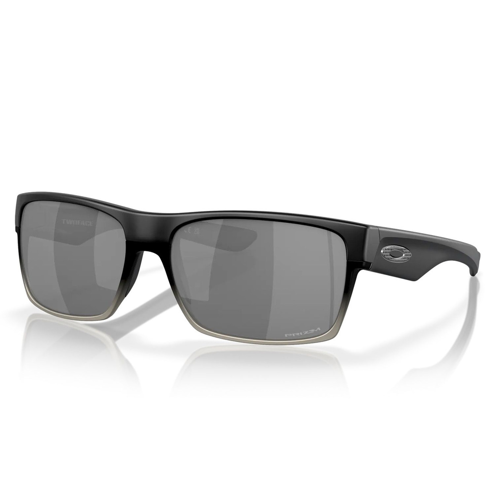 Очки Солнцезащитные Oakley Two Face Machinist Matte Black/Chrome Iridium (Б/Р) #1