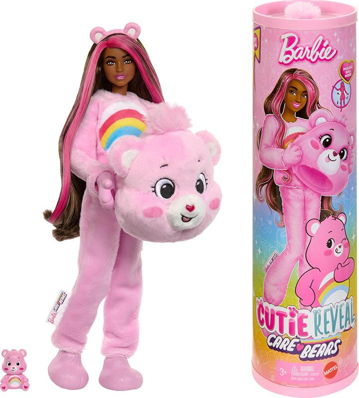 Barbie Cutie Reveal Care Bears Cheer Bear OZON 1695331229