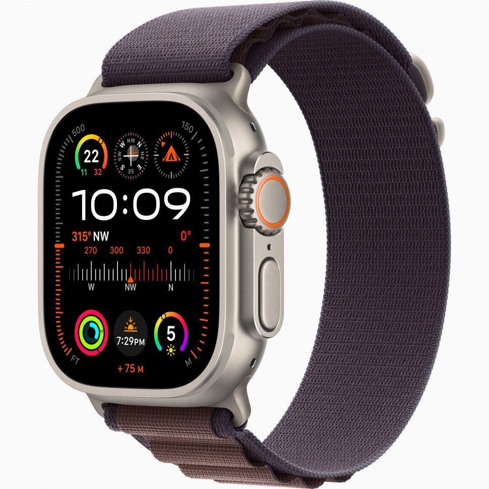 Apple Умные часы Ultra2, 49mm, Alpine Loop Indigo #1