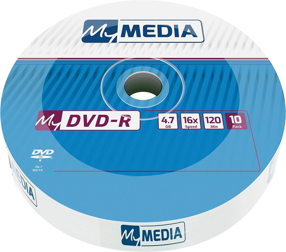 Диски DVD-R 4.7Gb MyMedia by Verbatim 16X Wrap 30шт (69205) #1