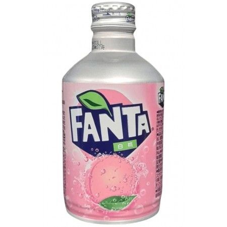 Fanta White Peach напиток газированный белый персик 300 мл Япония  #1