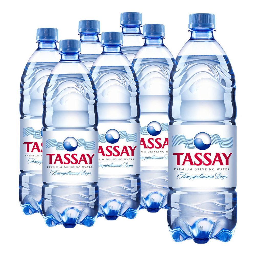 Природная вода Tassay (Тассай) негазированная 1 л, пэт, 6 шт #1