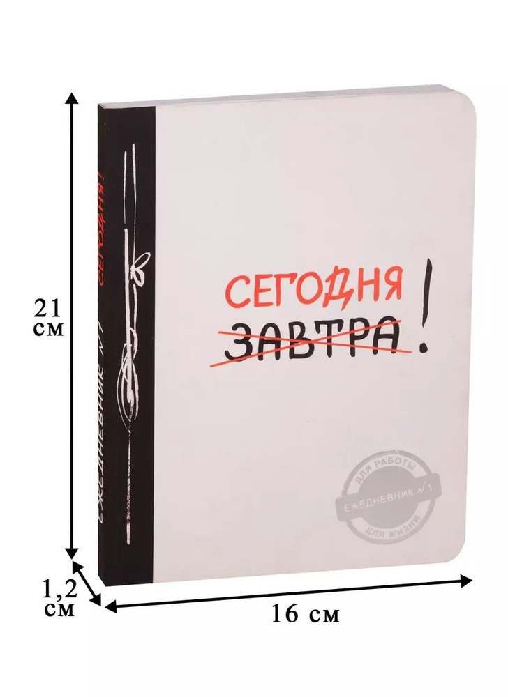 Сегодня! (Ежедневник №1, ч/б) 2-е издание #1