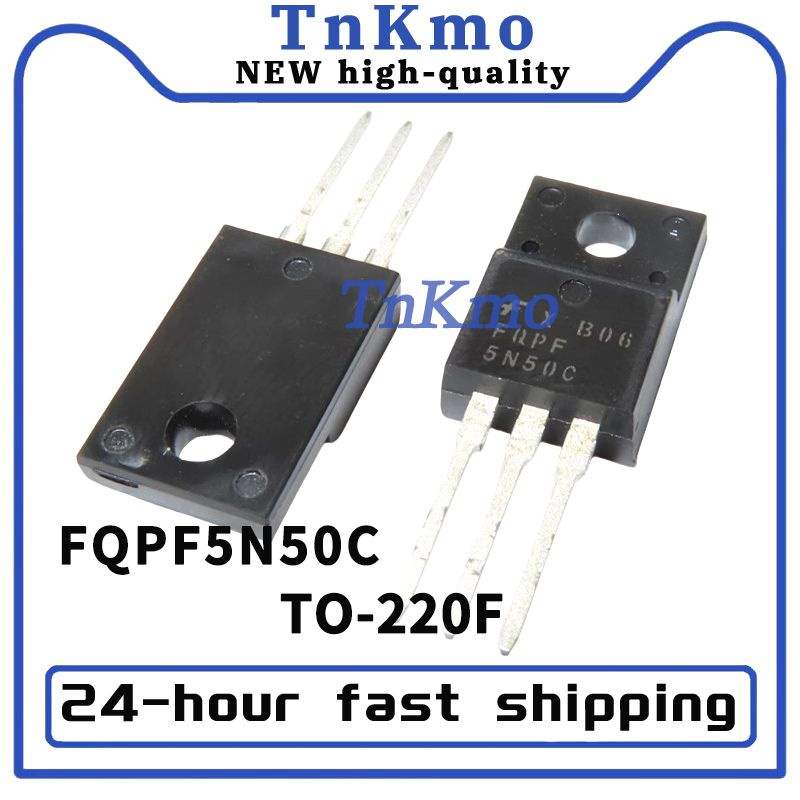 10 шт./лот FQPF5N50C TO-220F 5N50C TO220F 5A 500 В Полевой транзистор новая микросхема на складе  #1